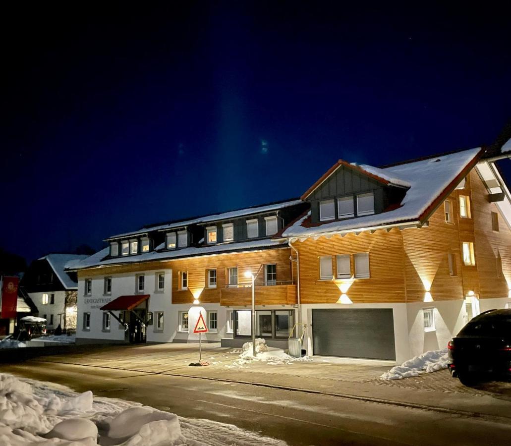 Landgasthaus Zum Kreuz Gbr Isny im Allgäu Extérieur photo